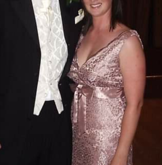 💚💎3/$30 Formal dusky pink with sparkles dress - Picture 3 of 8